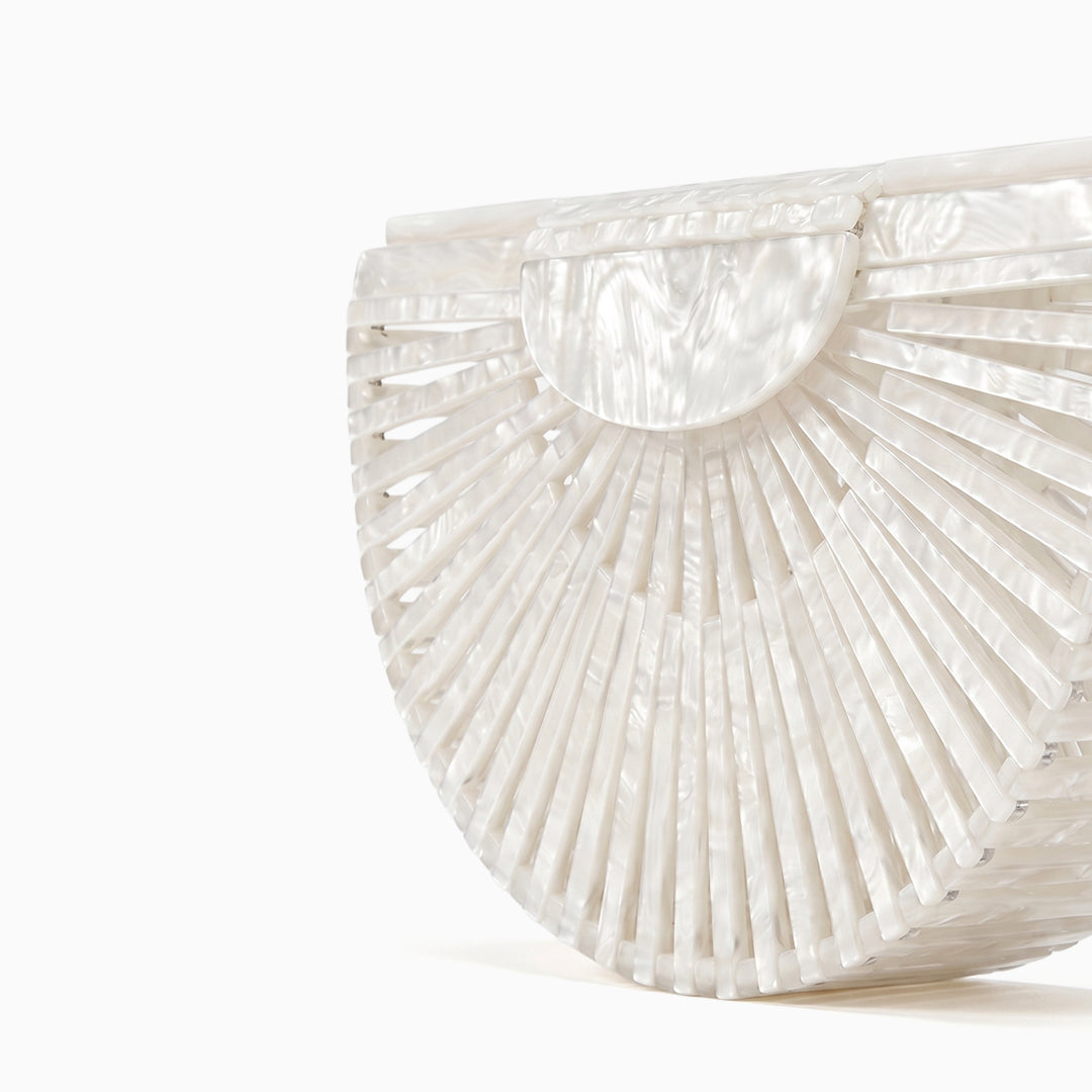 Halo Sunburst Acrylic Clutch