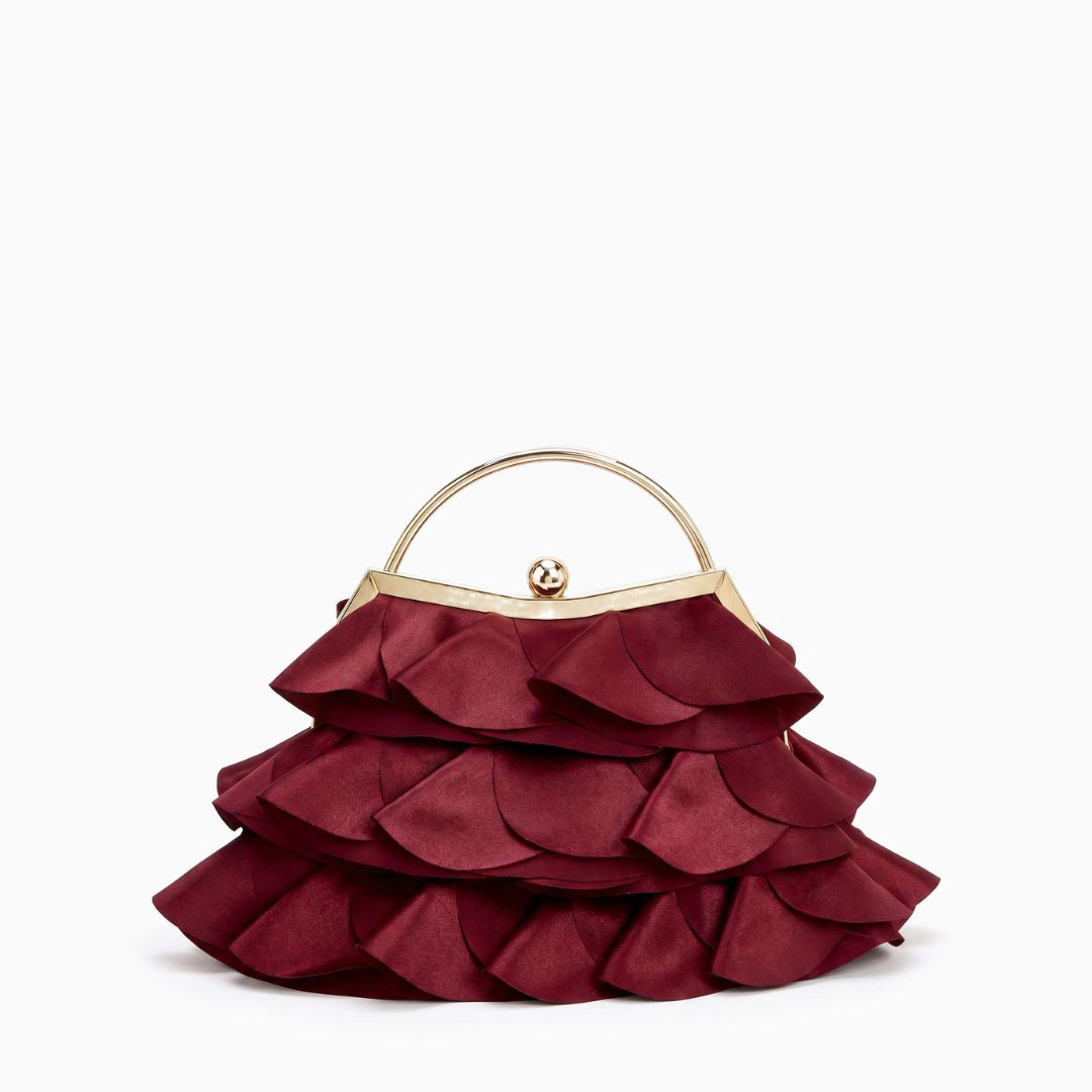 Colette Ruffle Clutch