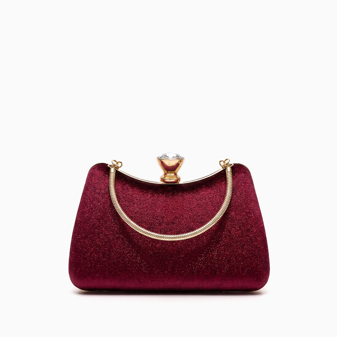 Duchess Velvet Clutch