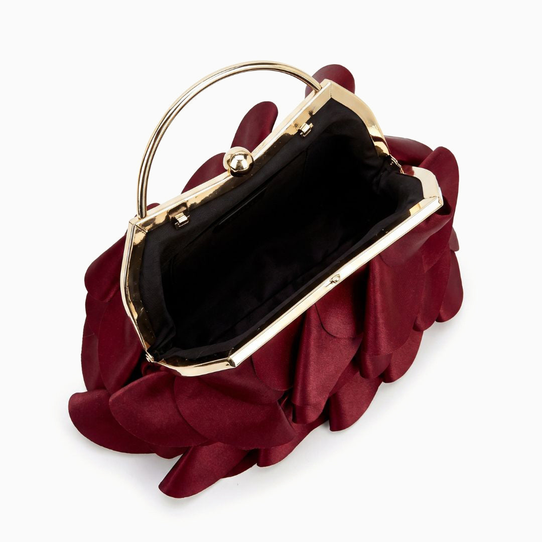 Colette Ruffle Clutch