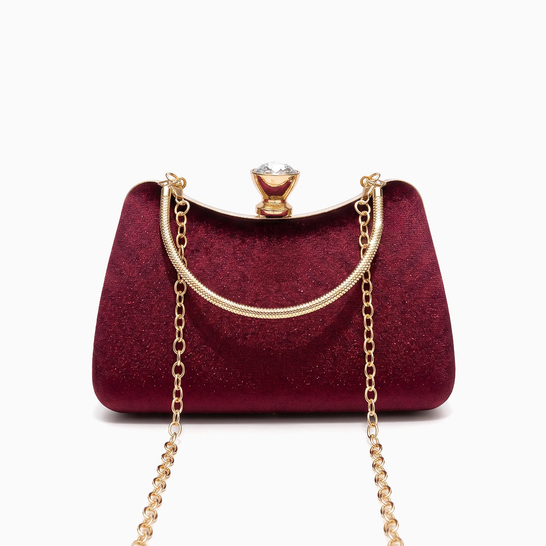 Duchess Velvet Clutch