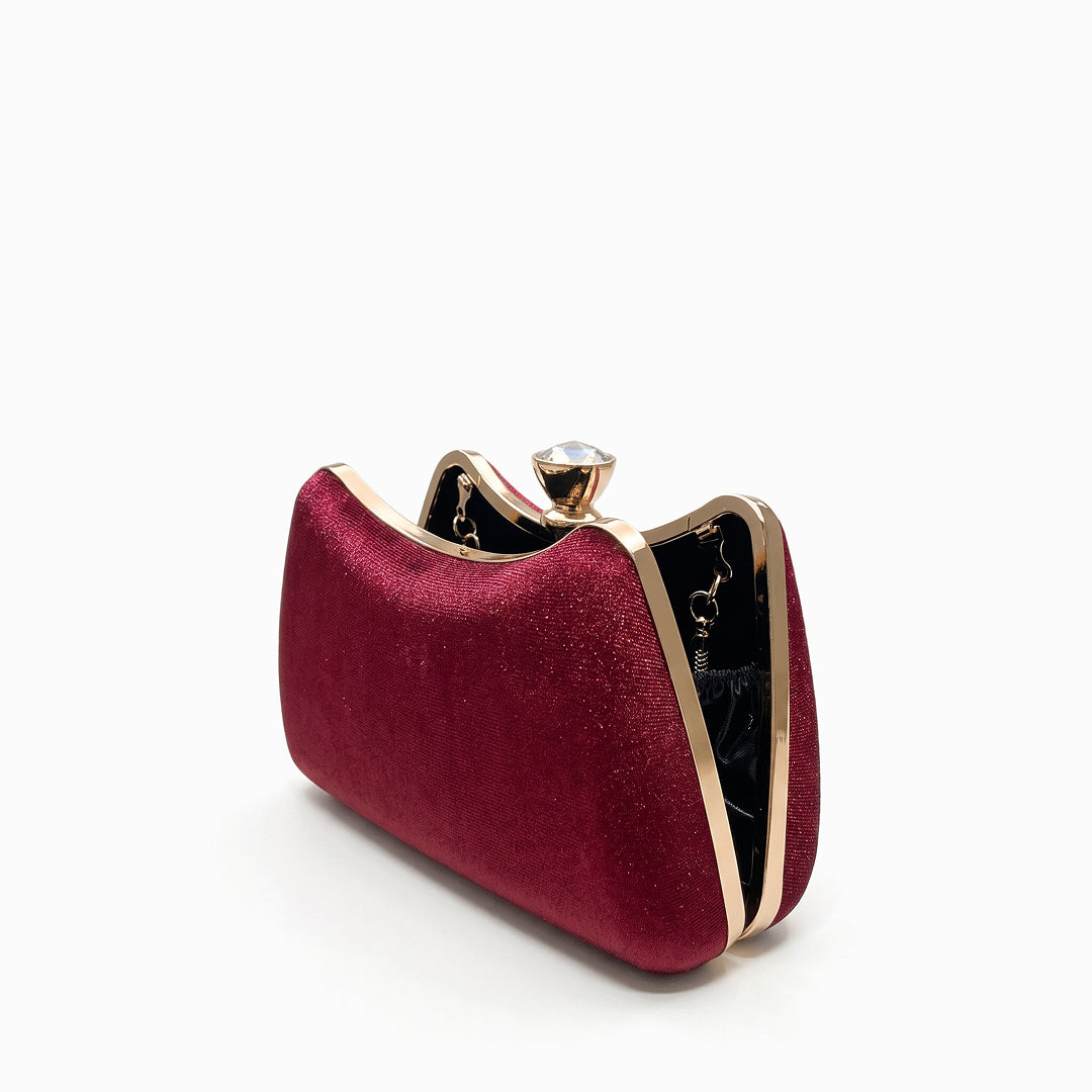 Duchess Velvet Clutch