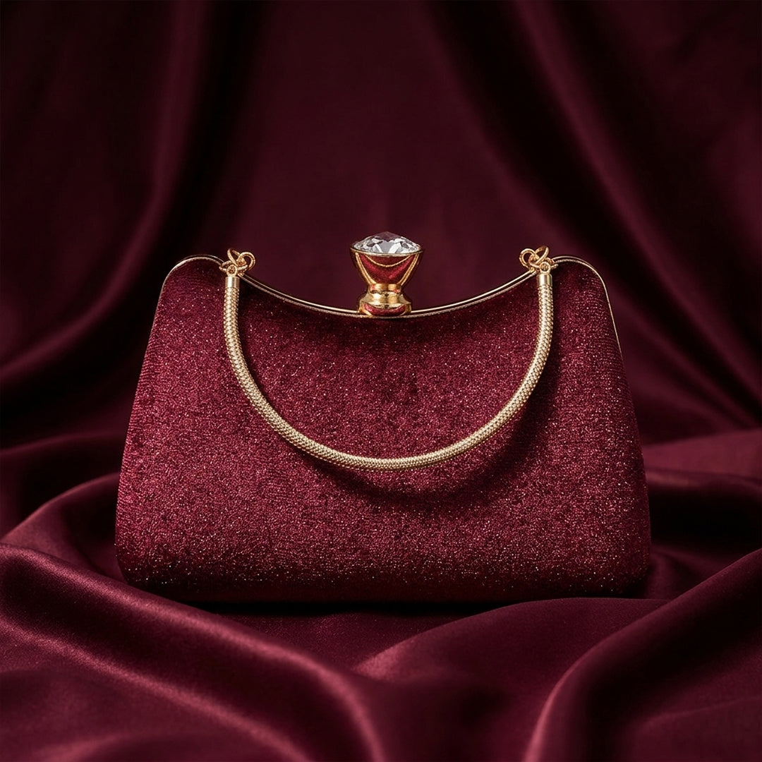Duchess Velvet Clutch