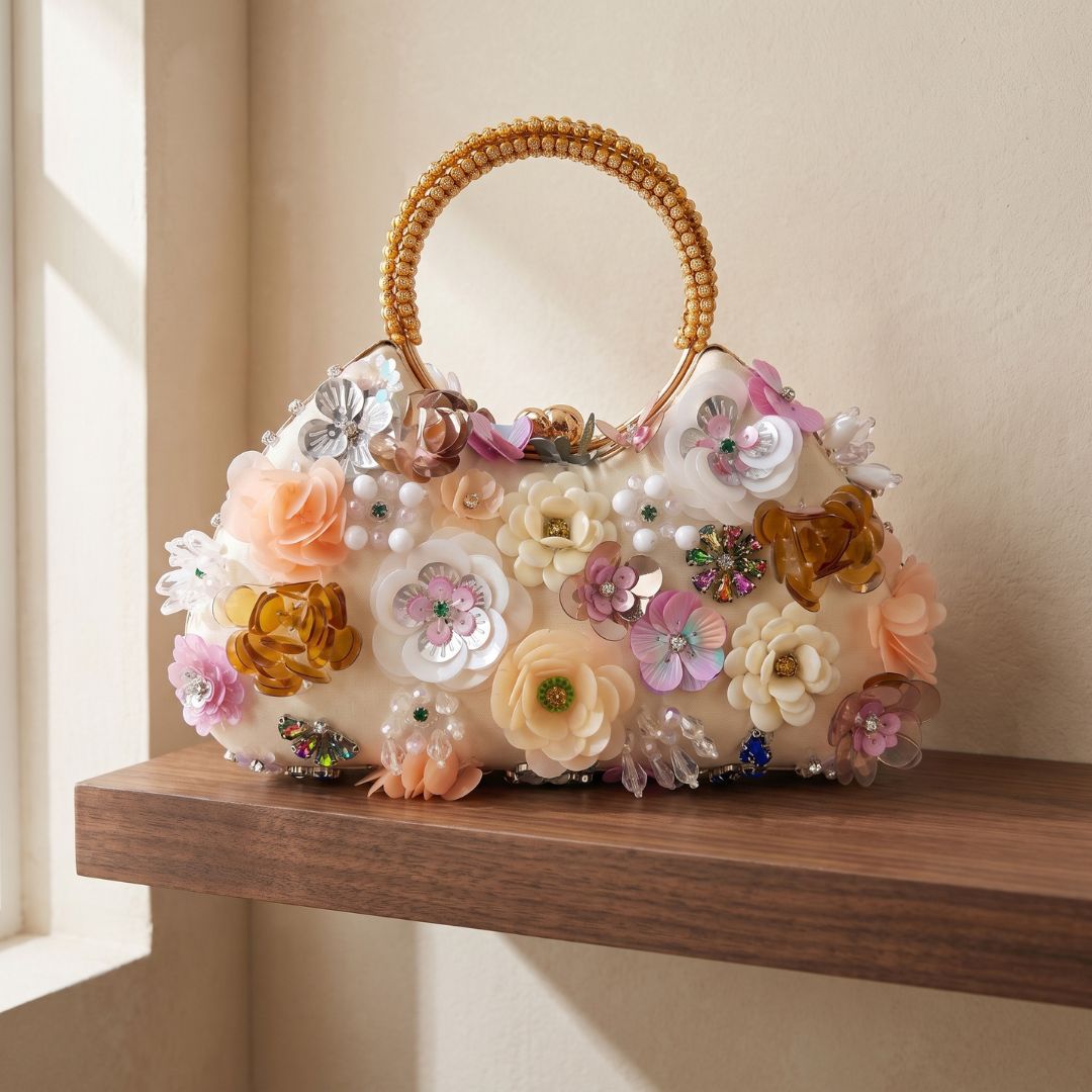Eden Floral Evening Bag