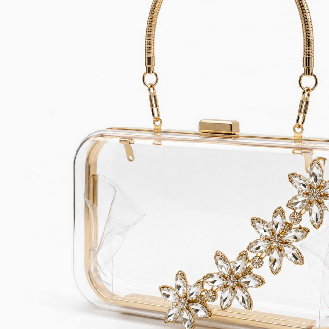 Mirabelle Crystal Clear Evening Bag