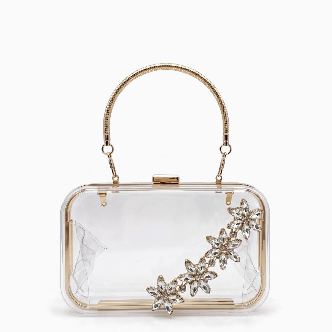 Mirabelle Crystal Clear Evening Bag